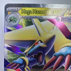 Pokemon TCG Mega Manectric ex 050/132 ME01: Mega Evolution Double Rare LP - Image 2