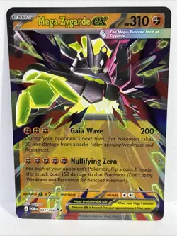 Pokemon Perfect Order Mega Evolution Mega Zygarde Ex 047/088 - Image 1