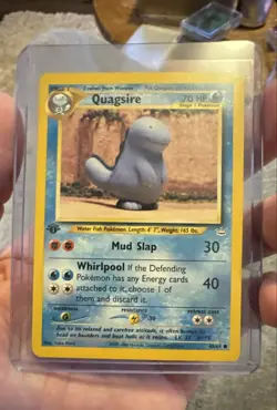 Quagsire 48/64 Neo Revelation Regular 1st Edition Pokemon - Image 1