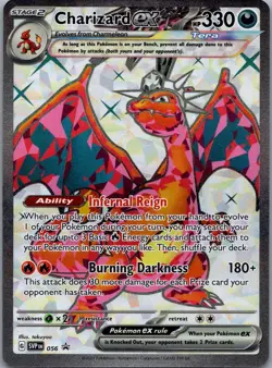 CHARIZARD EX - 056/ - SCARLET & VIOLET PROMO - HOLO - LP - Image 1