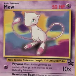 Mew #8 Black Star Promo| Wizards of the Coast Pokemon TCG | Non Holo - Image 1