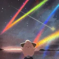 Pokemon Cleffa 202/197 SV03 Obsidian Flames Illustration Rare Full Art Holo 30HP - Image 2