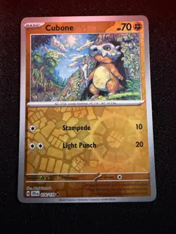 Pokemon Cubone #076/159 Journey Together Reverse Holo - Image 1