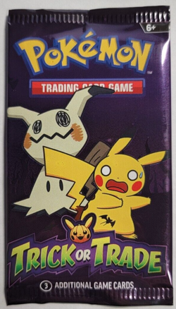 Pokemon TCG Trick Or Trade Booster Pack ** 2023 Halloween - 1 Pack - - Image 1