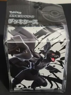 Japanese Pokemon Center Black Bolt Zekrom Deck Box New - Image 1