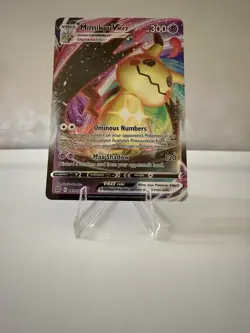 Pokemon Mimikyu VMAX 69/172 Brilliant Stars Holo Ultra Rare - NearMint - Image 1