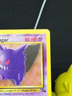 Gengar 20/62 NM/LP Fossil Non-Holo Rare Vintage WotC Pokemon - Image 4