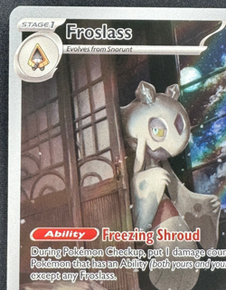 FROSLASS 174/167 NM ILLUSTRATION RARE TWILIGHT MASQUERADE POKEMON 2024 - Image 4
