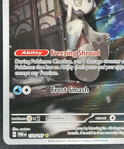 FROSLASS 174/167 NM ILLUSTRATION RARE TWILIGHT MASQUERADE POKEMON 2024 - Image 5