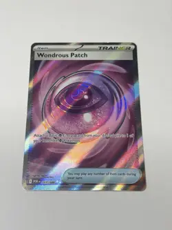 Pokemon Wondrous Patch Trainer Item Full Art Holo Rare 117/088 Perfect Order NM - Image 1