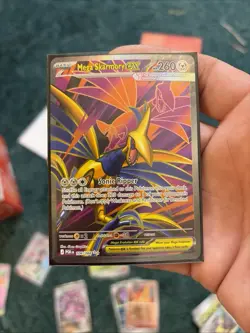 Mega Skarmory EX 106/088 Full Art Ultra Rare Pokemon Perfect Order NM - Image 1