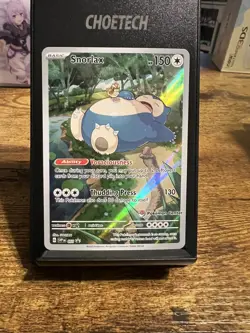 Snorlax 051 Pokemon Center Stamped Promo SV151 - Image 1