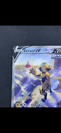 Pokemon TCG Zeraora v Full Art Ultra Rare - Image 3