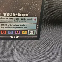 Star Trek CCG Search for Weapons Promo Card TCG Starter Deck II - Image 5
