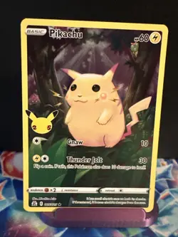 Pikachu 005/025 Celebrations Holo - Lightly Played - Pokemon TCG - Image 1