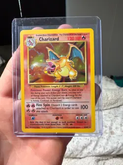 🔥 1999 Charizard Holo Base Set #4/102 Pokemon WOTC 🔥 - Image 1