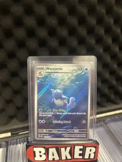 Pokemon Wartortle Illustration Rare Holo Sv: Scarlet & Violet 151 171/165 100 HP - Image 1