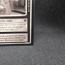 Star Trek CCG Equipment Card Satan’s Robot 16 U Holodeck Adventures - Image 3