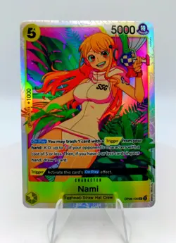Nami OP08-106 SR Two Legends One Piece TCG 2024 - Image 1
