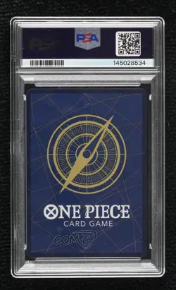 2025 One Piece A Fist of Divine Speed OP11 SEC Alt Art Monkey D Luffy PSA 10 - Image 2