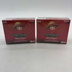 Lot of (2) One Piece TCG OP-13 Caryying On His Will Booster Boxes SEALED/NEW EN - Image 1
