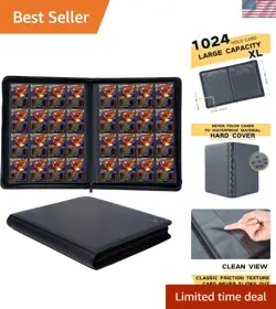 1000+ Pockets Trading Card Binder, 16-Pocket Card Ablum Compatible with lorca... - Image 1