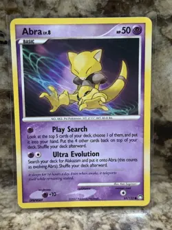 ABRA - 69/123 - Mysterious Treasures - Common - TCG Pokemon Card - Image 1