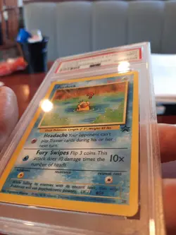 Psyduck Black Star Promo Psa 9 Mint 2000 Pokemon Card 20 League Play Duck Bird - Image 3