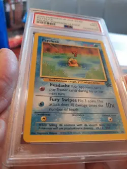 Psyduck Black Star Promo Psa 9 Mint 2000 Pokemon Card 20 League Play Duck Bird - Image 4