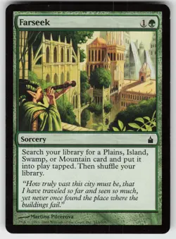 MTG Ravnica: City of Guilds #163 Farseek Lightly played tcg - Image 1