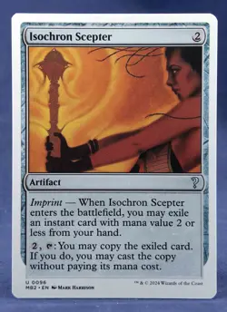 Isochron Scepter (White Border) - MTG - Mystery Booster 2 - Excellent NM - Image 1