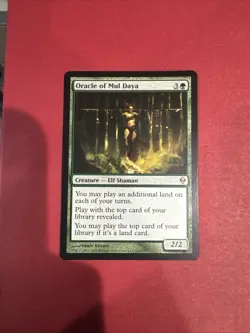 Oracle Of Mul Daya Mtg Zendikar Lp Light Play - Image 1