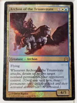 Archon of the Triumvirate - FOIL - Return to Ravnica - Magic the Gathering MTG - Image 1