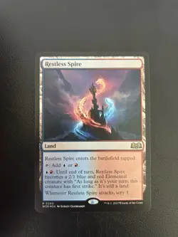 Restless Spire - (Foil) Wilds of Eldraine Mtg Rare 260 - Image 1