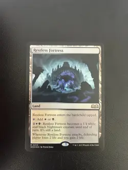Restless Fortress - (Foil) Wilds of Eldraine Mtg Rare 259 - Image 1