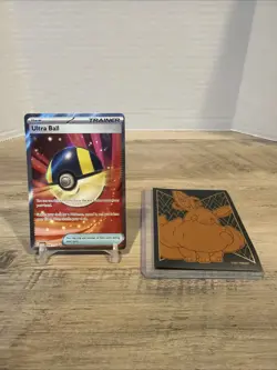 Pokemon TCG Item Ultra Ball Secret Rare Ascended Heroes 264/217 - Image 1