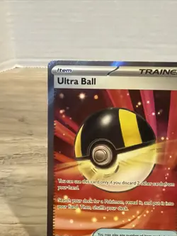 Pokemon TCG Item Ultra Ball Secret Rare Ascended Heroes 264/217 - Image 3