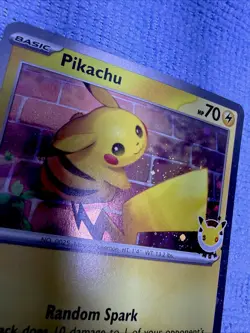 Pikachu 051 /162 Stamped 2026 Pokemon Day 30 Promo With Cosmos - Image 2