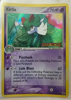 2006 Pokemon EX Dragon Frontiers Kirlia-Reverse Foil #32/101 - Image 1