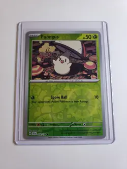 Pokemon Foongus 010/159 Sv09: Journey Together Reverse Holo - Image 1