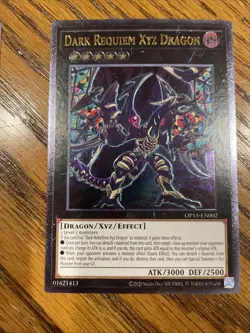 Yu-Gi-Oh! Dark Requiem Xyz Dragon OP15-EN002 Ultimate Rare NM - Image 4