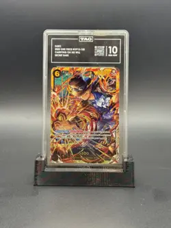 Sabo SEC 2025 One Piece Carrying On His Will OP13-120 English TAG 10 GEM MINT - Image 1