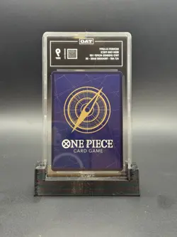 One Piece TCG OP08 Monkey D. Luffy TR OP07-109 Treasure Rare TAG 9 MINT - Image 2