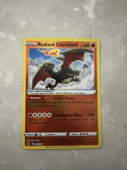 Pokemon Radiant Charizard 020/159 Crown Zenith Holo Rare NM - Image 1