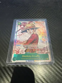 Monkey D. Luffy OP13-118 SEC Alt Art One Piece Carrying On His Will English NM - Image 1