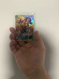MONKEY D LUFFY - One Piece OP13-118 - SEC Secret Rare - Carrying On His Will - Image 1