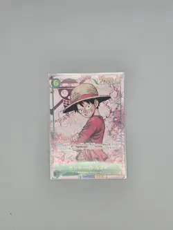 Monkey D Luffy SEC Alt Art OP13-118 One Piece Carrying on His Will Japanese - Image 1