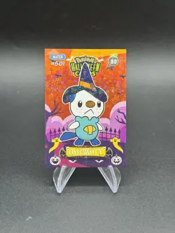 Pokemon Oshawott Holo Collectoons Halloween Card 80 Peru US Seller - Image 1