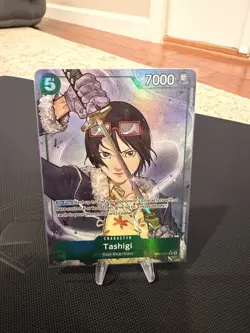 One Piece Tashigi Alt Art English Card Game Legacy of the Master OP12-031 R - Image 1