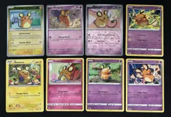 Pokemon TCG Dedenne Lot: 8 Card Collection Set - Image 1